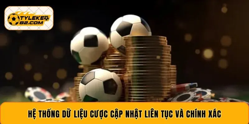 Hệ thống dữ liệu cược cập nhật liên tục và chính xác