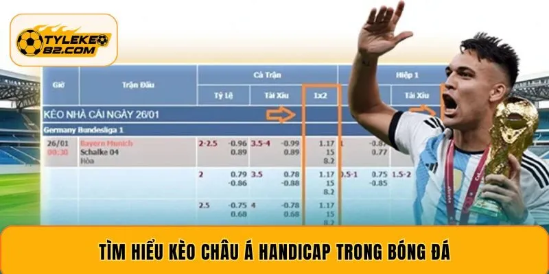 Tìm hiểu kèo châu á handicap trong bóng đá